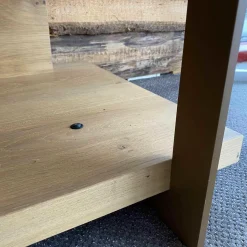 Wohnwand V-Cube Living Wildeiche Rustico mit Beleuchtung