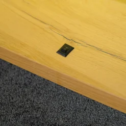 Wohnwand Vcuben Wildeiche Rustiko Mit LED-Beleuchtung