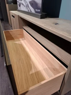 Wohnwand Vgalvino Alteiche Rustico Schwemmgrau Lackiert Massiv