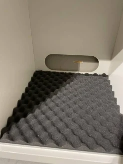 Wohnwand Vision Lack Weiß Inklusive TV-Halterung und Wandboard