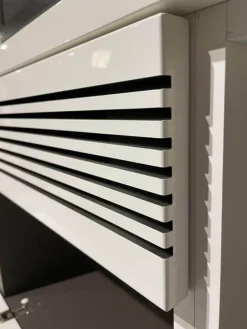 Wohnwand Vision Lack Weiß Inklusive TV-Halterung und Wandboard