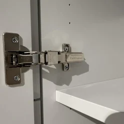 Wohnwand Vita Lack Grauweiß Matt Und Hochglanz Mit Schiebetüren Ohne Deko