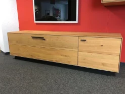 Wohnwand WM 1880 Ausführung Wildeiche