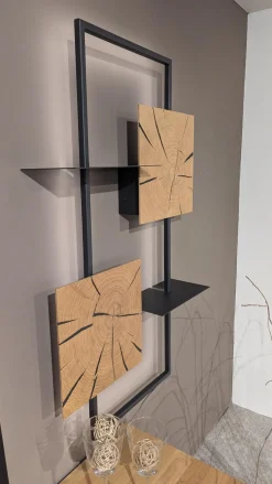 Wohnwand WM 1880 Wildeieche Massiv